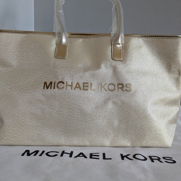 Michael kors gold tote bag - Picture 5 of 10